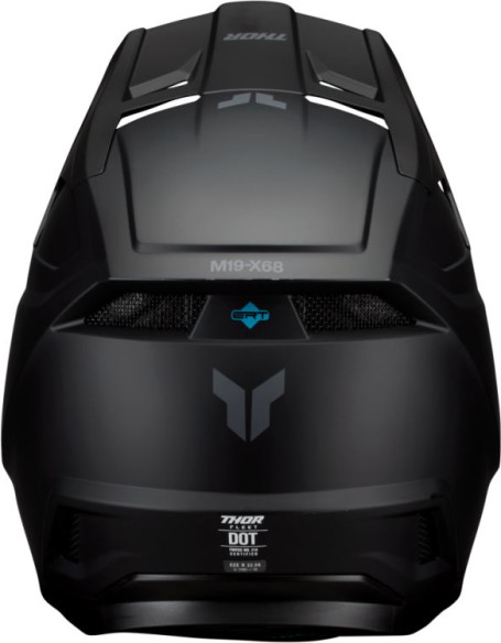 Casca Moto MX Enduro Copii Fleet Blackout Matte Black 25