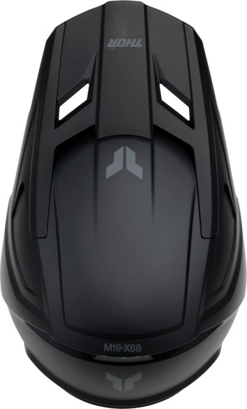 Casca Moto MX Enduro Copii Fleet Blackout Matte Black 25