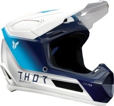 Casca Moto MX Enduro Copii Fleet Storm White Navy 25