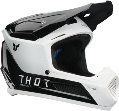 Casca Moto MX Enduro Copii Fleet Storm Black White 25