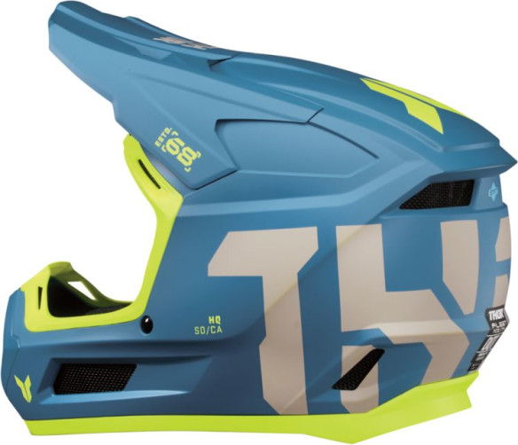 Casca Moto MX Enduro Copii Fleet Forge Blue 25