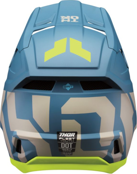 Casca Moto MX Enduro Copii Fleet Forge Blue 25