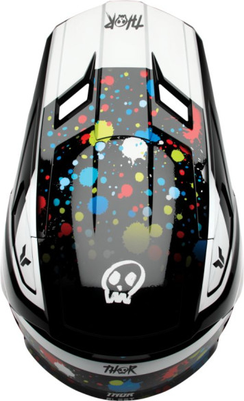 Casca Moto MX Enduro Copii Fleet Splat Black 25