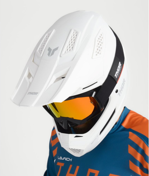 Casca Moto MX Enduro Fleet Whiteout Gloss 25