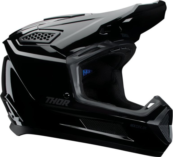 Casca Moto MX Enduro Fleet Blackout Gloss Black 25