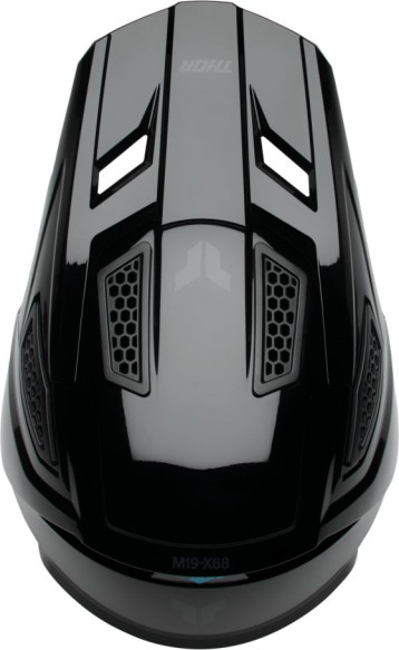 Casca Moto MX Enduro Fleet Blackout Gloss Black 25