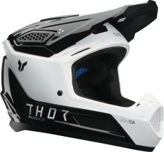 Casca Moto MX Enduro Fleet Storm Black White 25