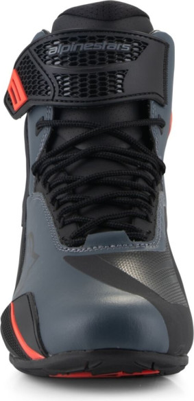 Ghete Moto Faster V4 Black Grey Red 25