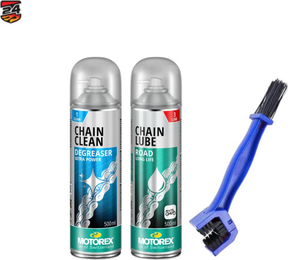Kit Curatare Ungere Lant Motorex Road