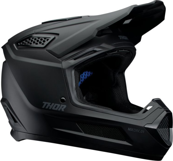 Casca Moto MX Enduro Fleet Blackout Matte Black 25