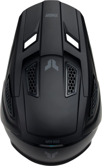 Casca Moto MX Enduro Fleet Blackout Matte Black 25