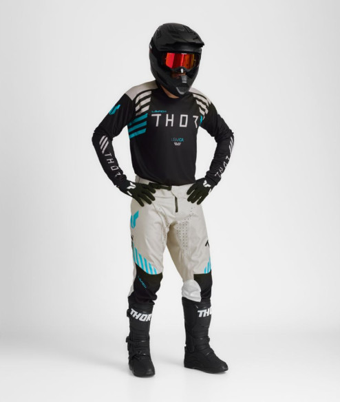 Casca Moto MX Enduro Fleet Blackout Matte Black 25