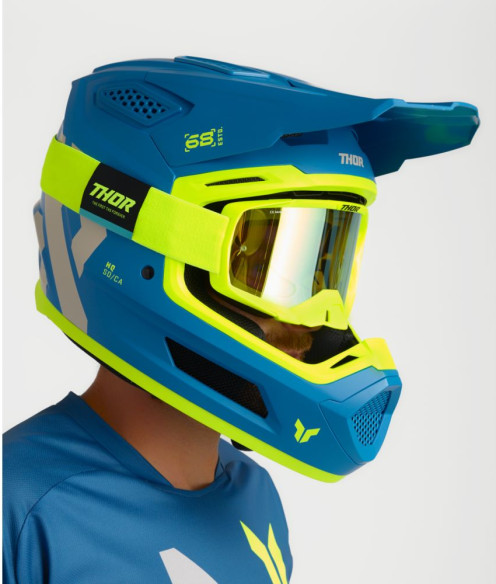 Casca Moto MX Enduro Fleet Forge Blue 25