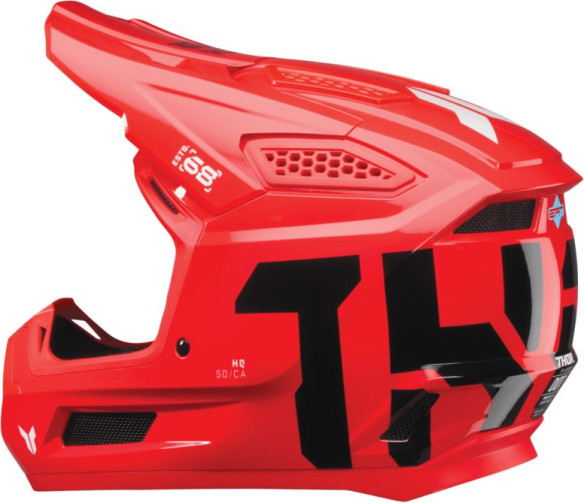 Casca Moto MX Enduro Fleet Forge Red 25