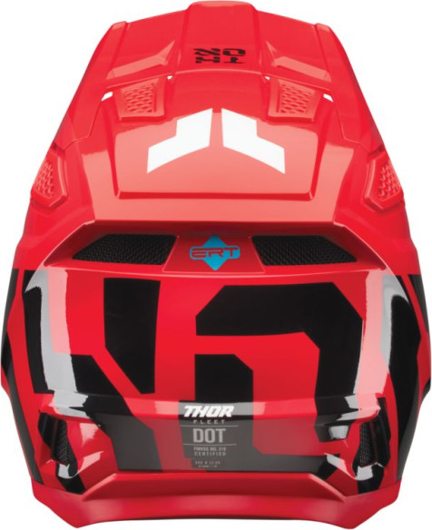 Casca Moto MX Enduro Fleet Forge Red 25