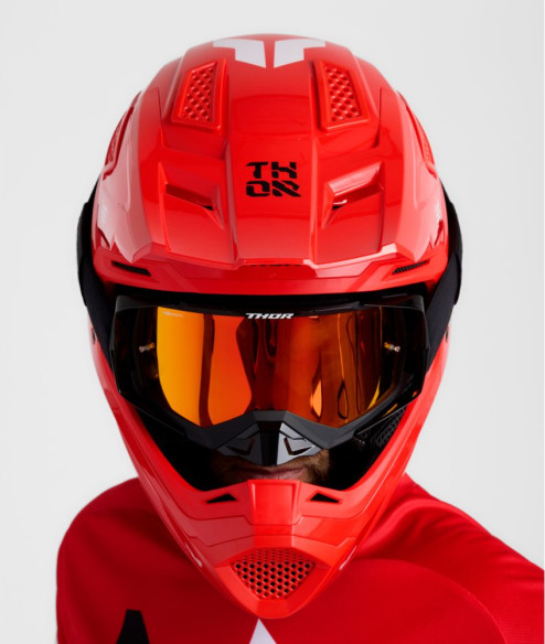 Casca Moto MX Enduro Fleet Forge Red 25