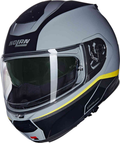 Casca Moto Flip-Up N100-6 Incognito White Black 25