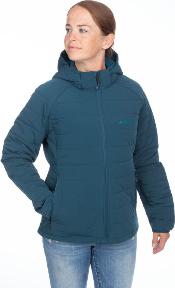 Geaca Dama Waverly Stretch Insulated Hooded Reflecting Pond 25
