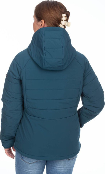 Geaca Dama Waverly Stretch Insulated Hooded Reflecting Pond 25