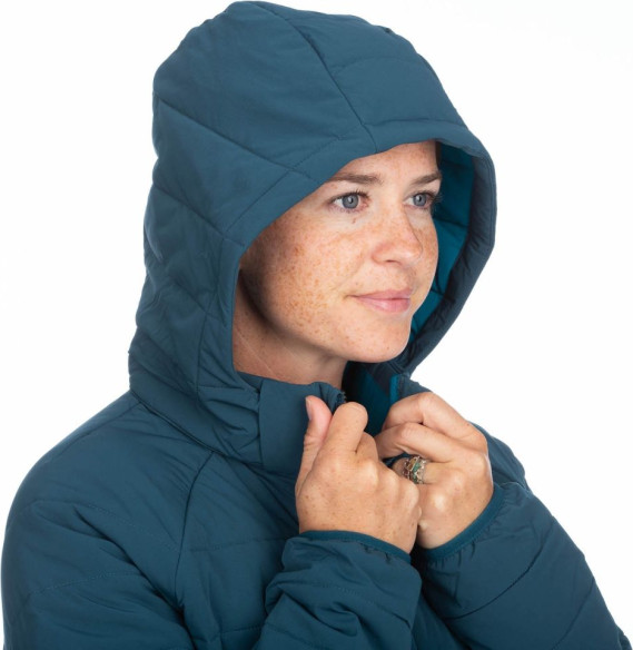 Geaca Dama Waverly Stretch Insulated Hooded Reflecting Pond 25