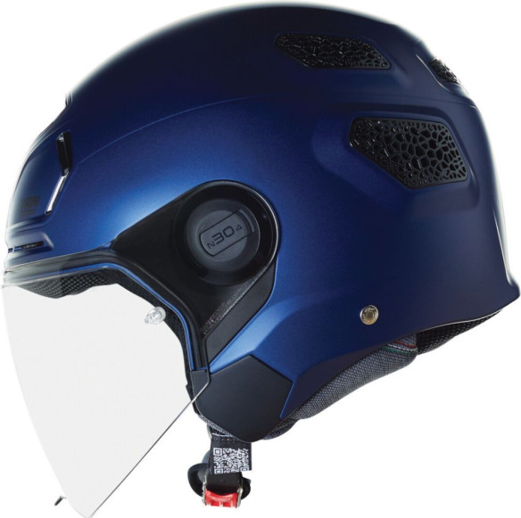 Casca Moto Open-Face Jet N30-4 T Classico Nobile Blue Matt 25