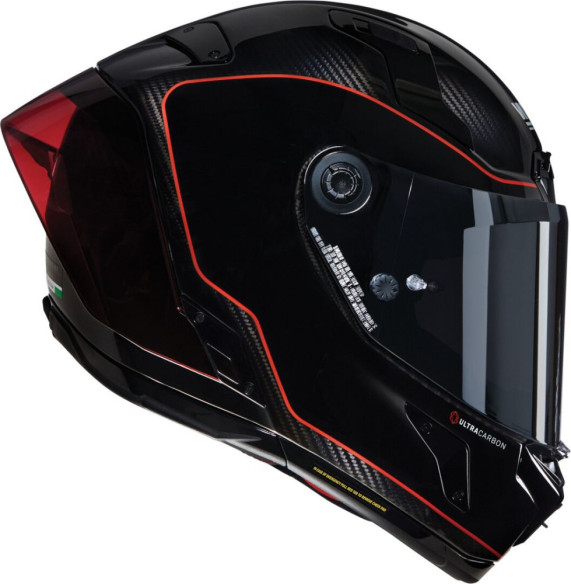 Casca Moto Full Face X-804 RS Asso Di Picc Black Red 25