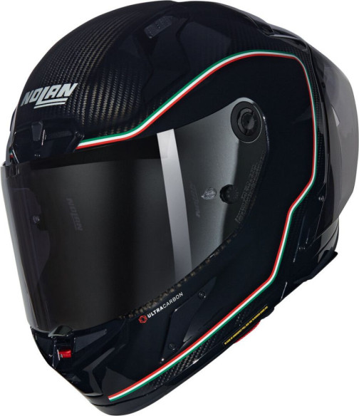 Casca Moto Full Face X-804 RS Asso Di Picc 341 Black White Red Green 25