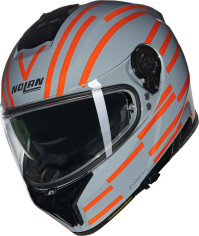 Casca Moto Full Face N80-8 Veloce Gray Orange 25