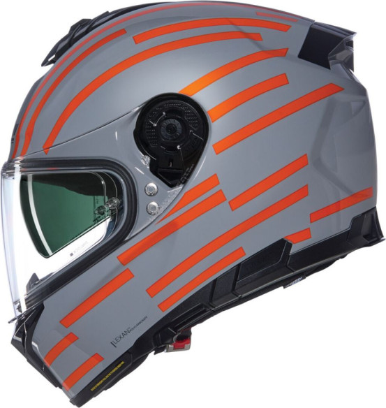 Casca Moto Full Face N80-8 Veloce Gray Orange 25