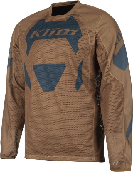 Tricou MX Enduro Mojave Quest Golden Brown Petrol 25