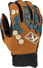 Manusi Moto MX Enduro Dakar Golden Brown Petrol 25