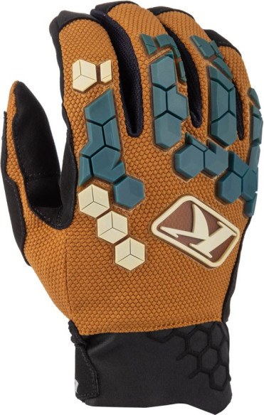Manusi Moto MX Enduro Dakar Golden Brown Petrol 25