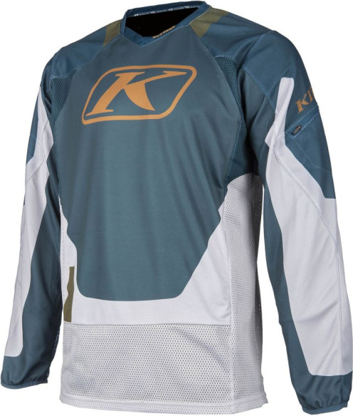 Tricou MX Enduro Dakar Synth Petrol High Rise 25