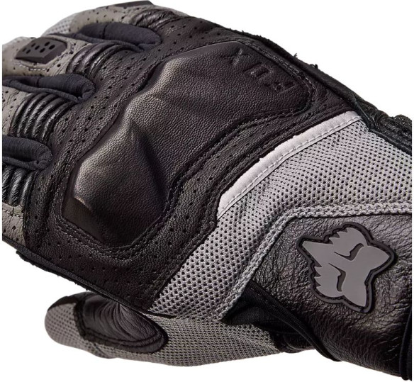Manusi Moto Piele Bomber Pro Air Negru Gri 25