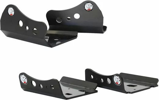 Front A-arm Guards Rzr Xp1000 Bk Black