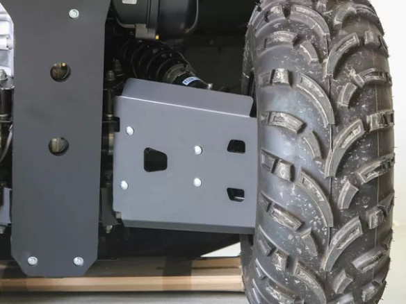 Front A-arm Guards Rzr Xp1000 Bk Black