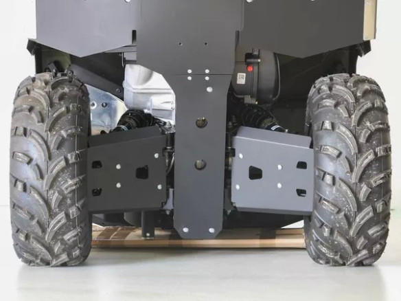 Front A-arm Guards Rzr Xp1000 Bk Black