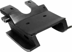 Rear Skid Plate Black