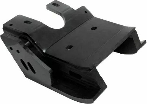 Rear Skid Plate Black