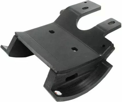 Rear Skid Plate Black