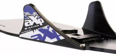 Central Skid Plate Black, Blue