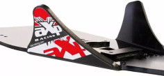 Central Skid Plate Black, Red