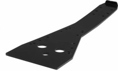 Central Skid Plate Black, Blue