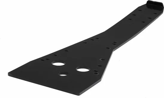 Central Skid Plate Black, Blue
