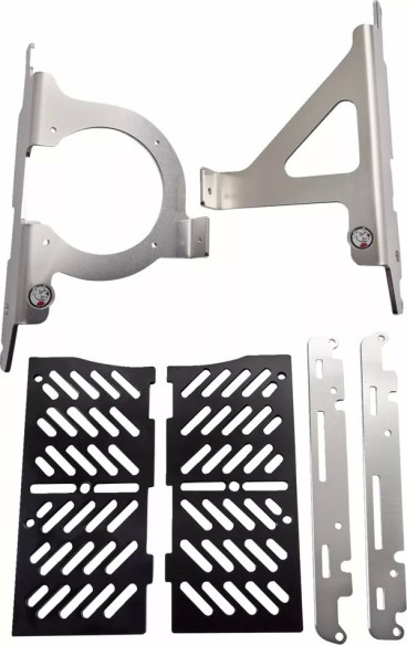 Xtrem Radiator Guards Black, Silver