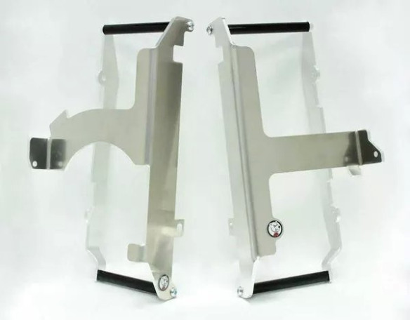 Radiator Braces Silver