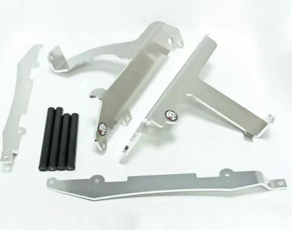 Radiator Braces Silver