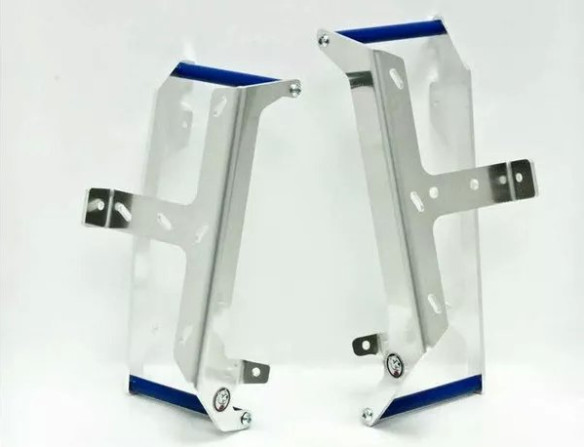 Radiator Braces Silver