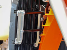 Radiator Braces Silver