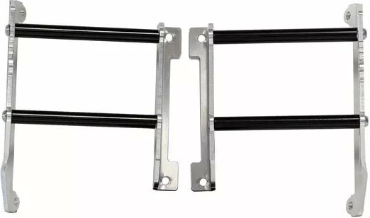 Radiator Braces Silver